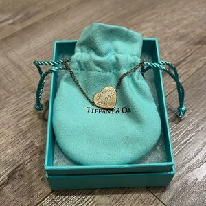 Tiffany & Co Return to Heart Tag Double Chain Bracelet